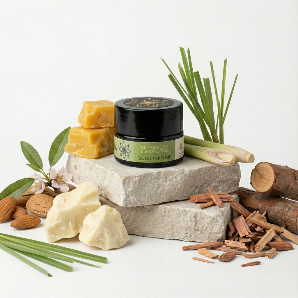 Cedarwood Lemongrass - Solid Perfume